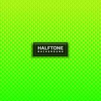 Abstract halftone green gradient square pattern background. vector