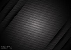 Abstract black paper background diagonal overlapping layer with shadow. Modern style. You can use for template brochure design. poster, banner web, flyer, etc. vector