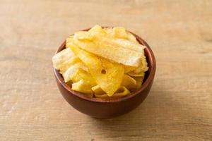 Banana Chips - fried or baked sliced banana photo