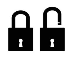 lock logo set, lock vector set