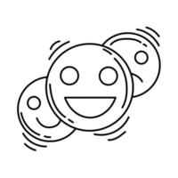 E-commerce feedback icon. hand drawn icon set, outline black, doodle icon, vector icon