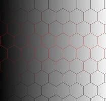 Abstract hexagonal background Futuristic technology concept vector