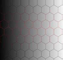 Abstract hexagonal background Futuristic technology concept vector