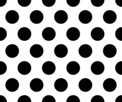 black and white polka dot pattern abstract background vector