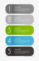Infographic Template for Business vector