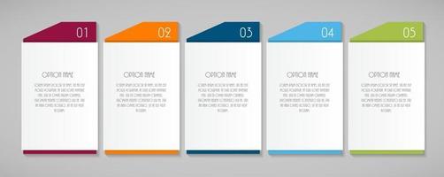 Infographic Template for Business vector