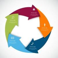 Infographic Template for Business vector