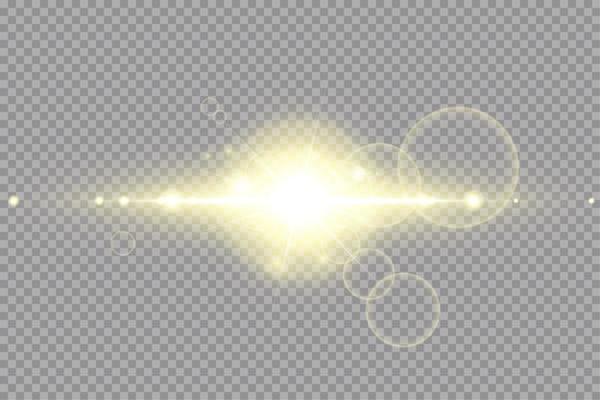 Shining golden stars isolated