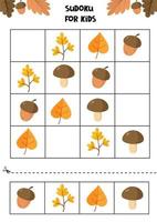 Educational worksheet for preschool kids vector