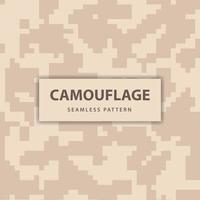 Military and army pixel camouflage seamless pattern vector