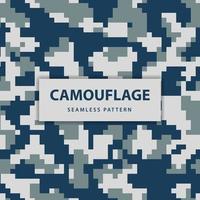 Military and army pixel camouflage seamless pattern vector