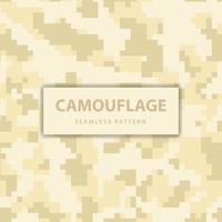 Military and army pixel camouflage seamless pattern vector