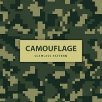 Military and army pixel camouflage seamless pattern vector