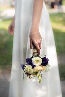 wedding bridal bouquet photo