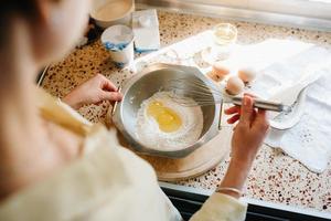 morning cooking breakfast photo