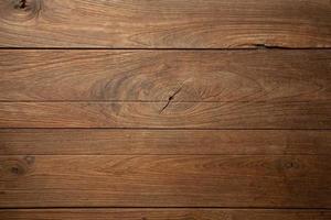 Dark old wooden table texture background top view photo