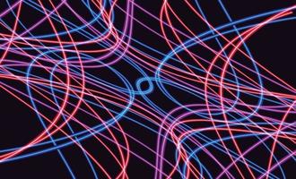 Abstract colorful light trails with motion blur effect. Speed background. light concept design. Vector illustration