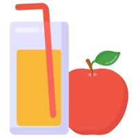 Apple cider Juice vector