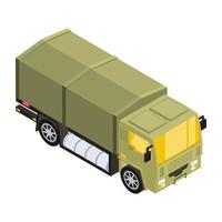 Military Truck and vehicle vector