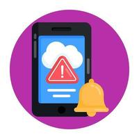 Weather Alert and Notification vector