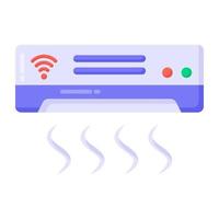 Smart wifi  Ac vector