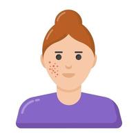 Pimples and Acne vector