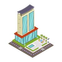Hotel and Room services vector