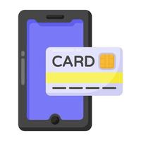 Online Mobile  Payment vector