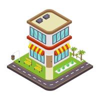 Cafeteria and Shop vector