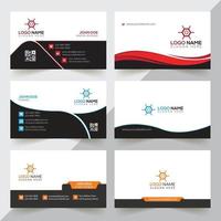 Modern And Professional Business Card Design, Corporate And Creative Business Card Design, Simple And Abstract Business Card, Business Card Design Template vector