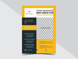 Corporate Multipurpose Business Flyer Design Template vector