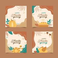 Thanksgiving day. Logo, text design. Typography for greeting cards and posters. Give thanks. vector