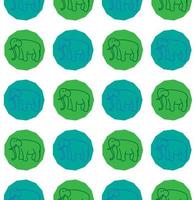 Seamless indian pattern vector