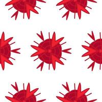Seamless vector abstract red pattern in eps