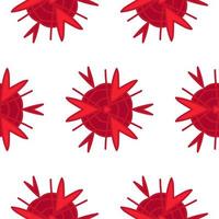 Seamless vector abstract red pattern in eps