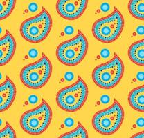Seamless indian pattern vector