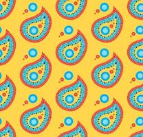 Seamless indian pattern vector