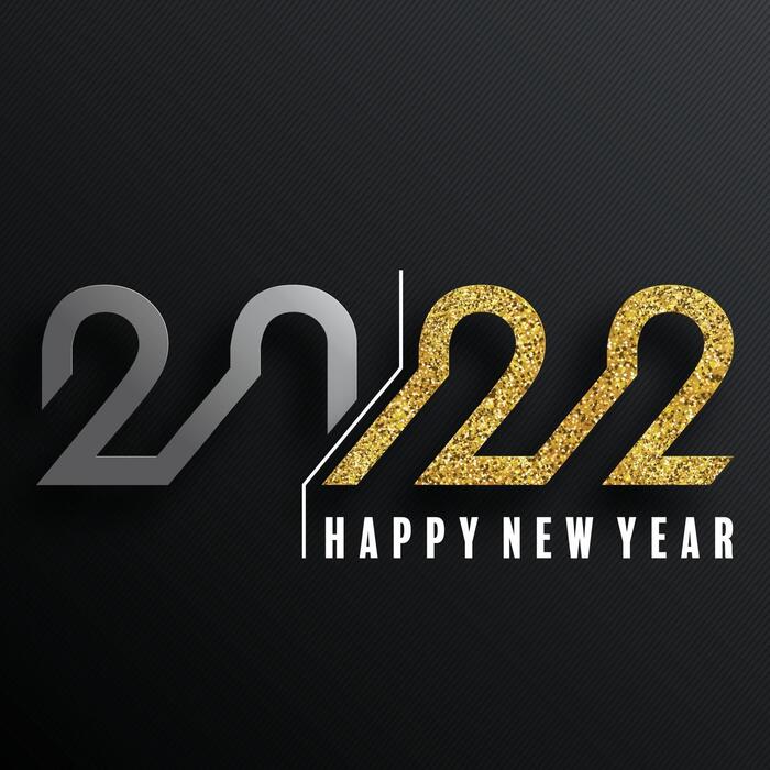 Happy new year 2022 2927234 Vector Art at Vecteezy