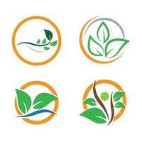 Ecology logo images illustration vector