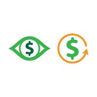 imágenes de dólar dinero logo vector