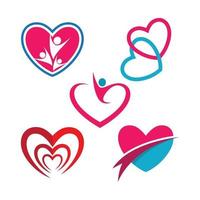 Love logo images vector