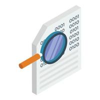 Report Analysis Concepts vector