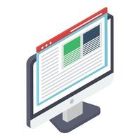 Web Layout Concepts vector