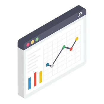 Web Analytics Concepts vector