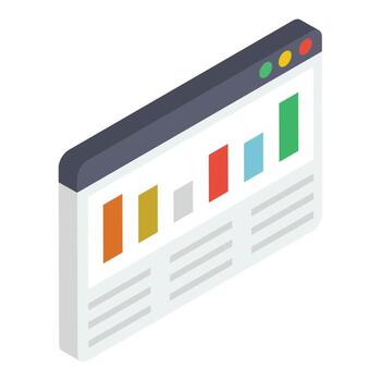 Web Analytics Concepts vector