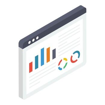 Web Analytics Concepts vector