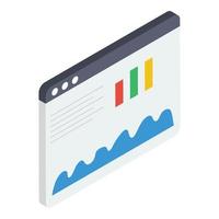 Web Analytics Concepts vector