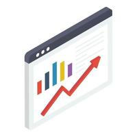 Web Analytics Concepts vector