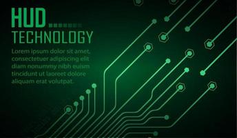 cyber circuit future technology concept background vector