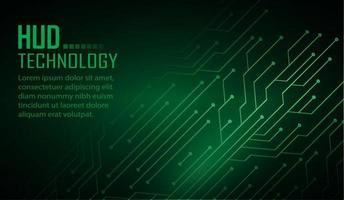 cyber circuit future technology concept background vector